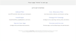 Desktop Screenshot of mnis.in